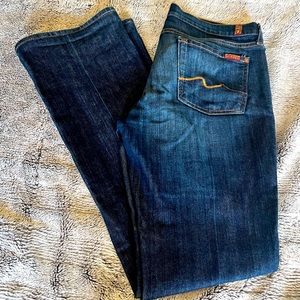 7FAMK bootcut jeans